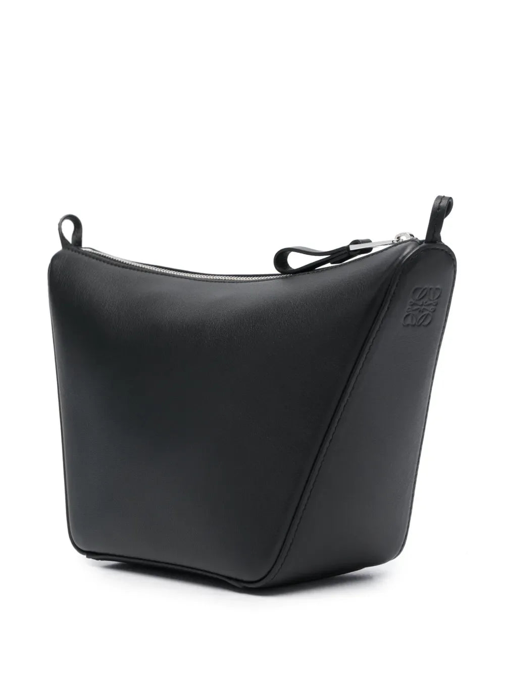 Mini Hammock Shoulder Bag - Black