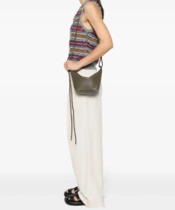 Mini Hammock Shoulder Bag - Dark Khaki