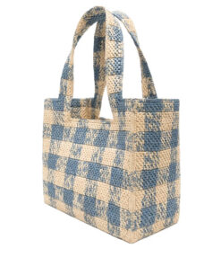 Raffia Font Tote Bag