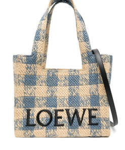 Raffia Font Tote Bag