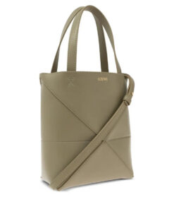 XL Puzzle Fold Tote - Dark Khaki