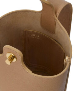 Mini Pebble Bucket Bag - Oak