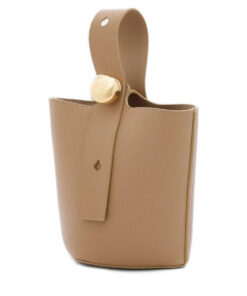 Mini Pebble Bucket Bag - Oak