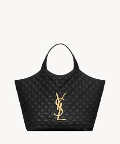 ICARE in quilted lambskin — BLACK