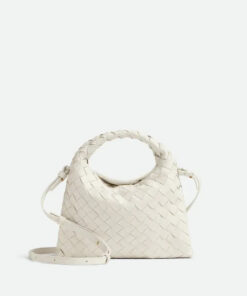 Mini Hop Crossbody Bag White