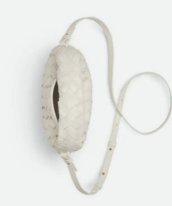 Mini Hop Crossbody Bag White