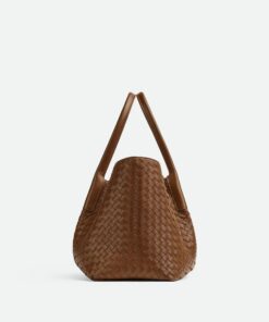Leather Crossbody Bag Nocciola/amber