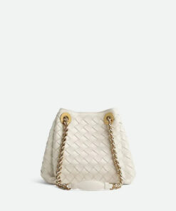 Small Parachute Chain Bag Chalk