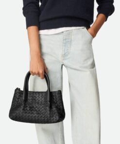 Small Leather Crossbody Bag Black