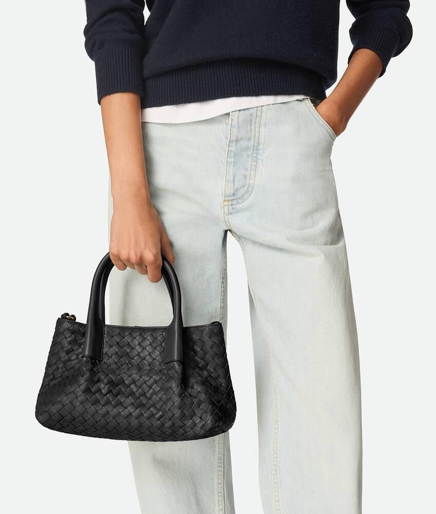 Small Leather Crossbody Bag Black