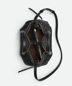 Small Leather Crossbody Bag Black