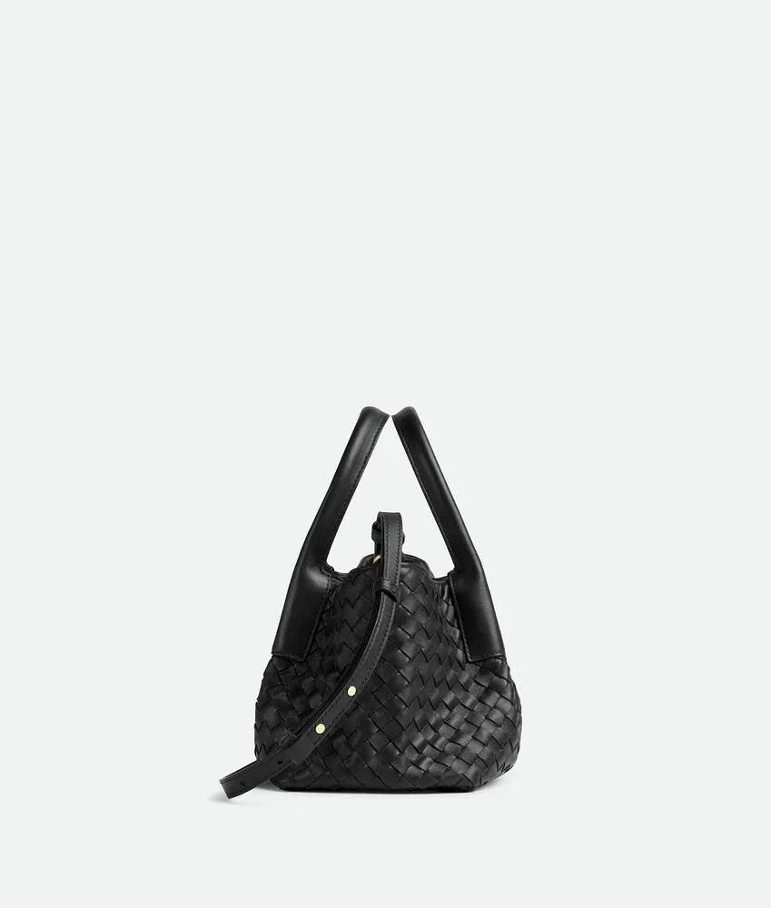Small Leather Crossbody Bag Black