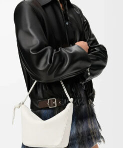 Mini Hammock Shoulder Bag - White