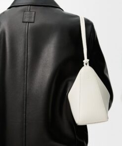 Mini Hammock Shoulder Bag - White