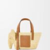 Small Elephant Raffia Basket