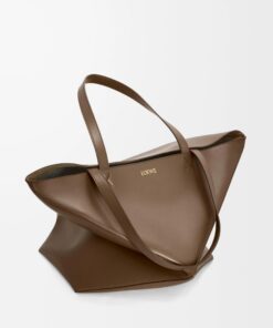 XL Puzzle Fold Tote - Umber