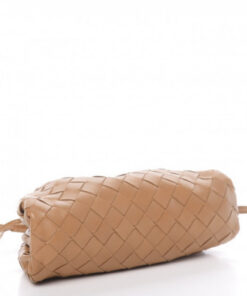Intrecciato Leather Clutch Pouch