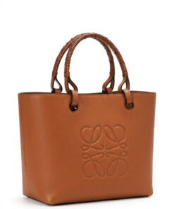 Leather Anagram Bag - Tan