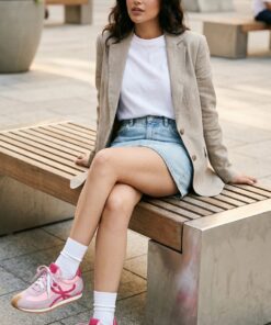 Classic Low Sneaker - Blush Pink