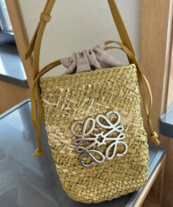 Square Palm Pocket Bag - Natural/brown