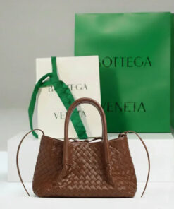 Small Leather Crossbody Bag Nociola/Amber