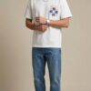 Multicolor Graphic Tee – White