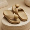 Platform Slide Sandal - Sandstone