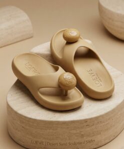 Platform Slide Sandal - Sandstone