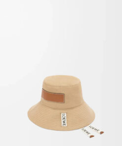 Frayed Denim Fisherman Hat - Sand