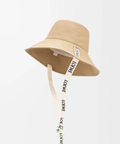 Frayed Denim Fisherman Hat - Sand