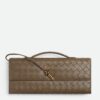 Leather Clutch Pinecone