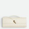 Leather Clutch Sea salt