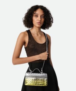 Mini Crossbody Bag Silver