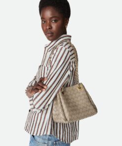 Small Parachute Chain Bag - Limestone