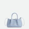 Small Leather Crossbody Bag Blue