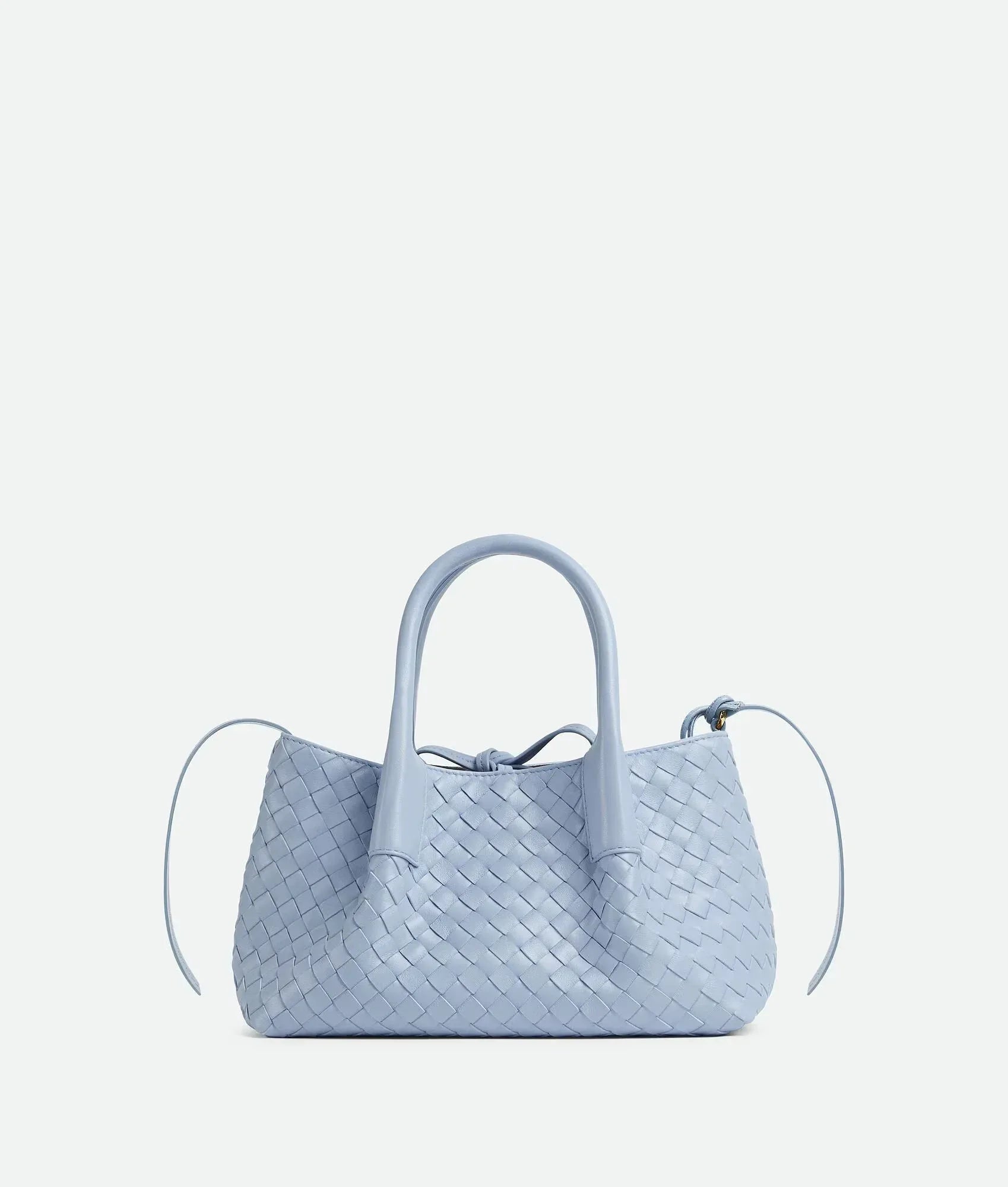 Small Leather Crossbody Bag Blue