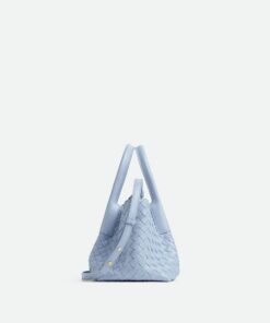 Small Leather Crossbody Bag Blue