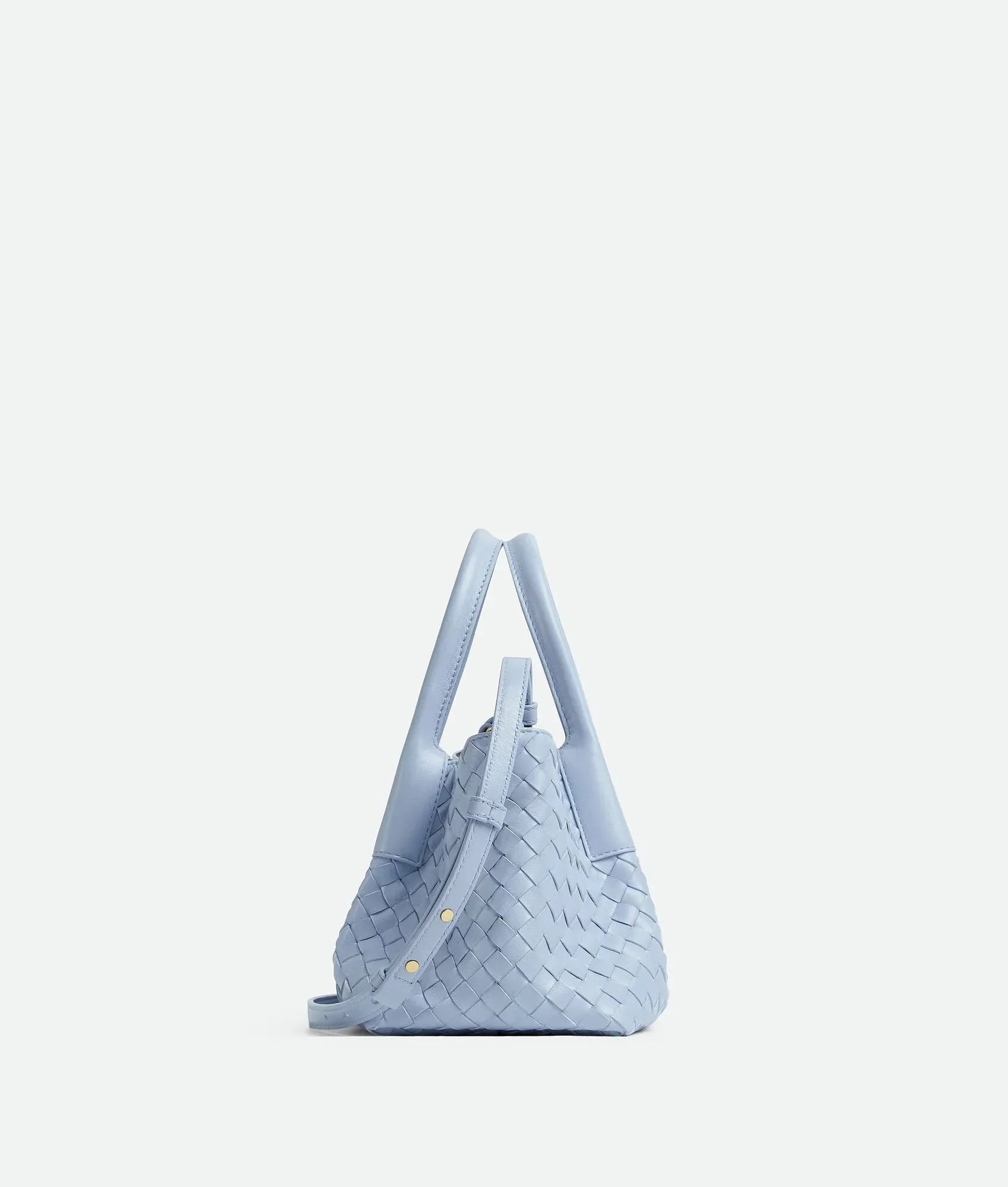 Small Leather Crossbody Bag Blue
