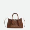 Small Leather Crossbody Bag Nociola/Amber