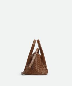 Small Leather Crossbody Bag Nociola/Amber