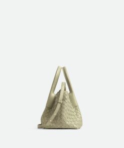 Small Leather Crossbody Bag Travertine/fondant