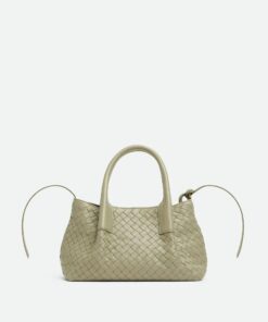 Small Leather Crossbody Bag Travertine/fondant