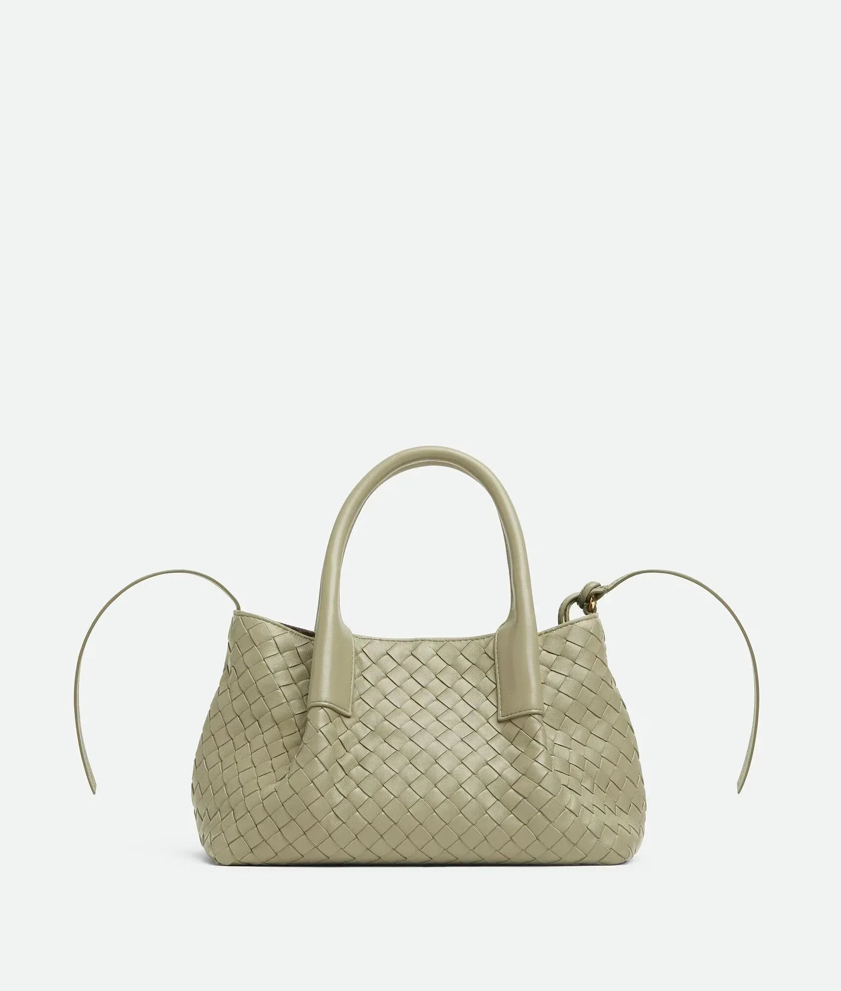 Small Leather Crossbody Bag Travertine/fondant