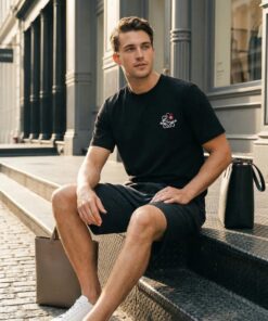 Geometric Embroidered T-Shirt