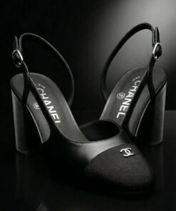 Classic Cap Toe Slingback Heels