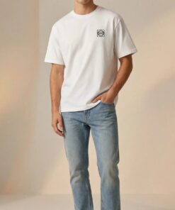 Cat Embroidered T-Shirt
