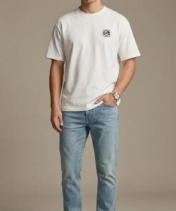 Cat Embroidered T-Shirt