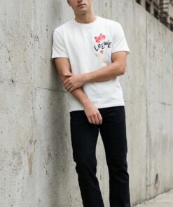 Floral Graphic Heavyweight Tee - White