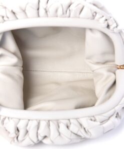 Intrecciato Leather Clutch Pouch