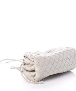 Intrecciato Leather Clutch Pouch